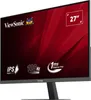 A ViewSonic monitor with marketing graphics and text. Produktbild-Vorschau