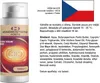 A product shot of a cream bottle next to text and a flag. Produktbild-Vorschau