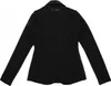 Veste de concours Ekkia EQUITHÈME femme noire avec or rose, Voir les images du produit 2