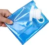 4 STÜCKE 5L Wassersäcke Faltbare Trinkwasser Tasche Produktbild-Vorschau 3