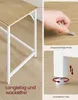 VASAGLE Schreibtisch Computertisc 80x50x76cm schmaler Produktbild-Vorschau 7