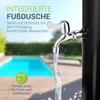 Juskys Solardusche Victoria 20 Liter - 220 cm - bis 60°C – Produktbild-Vorschau 6