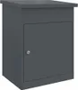 vidaXL Boîte à colis avec rangement Anthracite 47,5 x 38 x Voir les images du produit 1