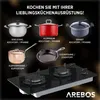 AREBOS Gaskochfeld 2 Flammen, Gasherd, Gasfelder, Produktbild-Vorschau 5