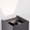 BRILLIANT tmavě šedé venkovní nástěnné světlo LED Hilly | Náhled obrázku produktu 9