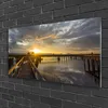 Acrylglasbilder 100x50 Wandbild Druck Brücke Meer Produktbild-Vorschau 2