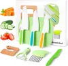 Kindermesser 8-teiliges Holzmesser Set,Montessori Messer Produktbild-Vorschau 1
