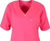 beb MEDIZIN/PFLEGE Damen KASACK Kurzarm V-Neck Baumwollmix Produktbild-Vorschau 3