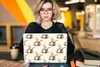 MuchoWow® Laptop Aufkleber Sticker Cover Muster - Vintage - Produktbild-Vorschau 5