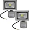 2pcs 20W LED Strahler Fluter Spot Außenstrahler Flutlich Produktbild-Vorschau 1