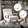 Fotel wypoczynkowy ML-Design z funkcją łóżka, fotel 3 w 1 z Podgląd zdjęcia produktu 2