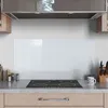 DEQORI Küchenrückwand Glas 100x50 cm 'Hellgrau' Produktbild-Vorschau 3