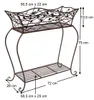 DanDiBo Blumenständer mit Korb Blumenkasten Braun 75 cm Produktbild-Vorschau 2