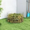 Zahradní kompostér Ø 100 x 50 cm pozinkovaná ocel Náhled obrázku produktu 2