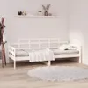 vidaXL Lehátko bílé masivní borovice 90x200 cm Náhled obrázku produktu 2