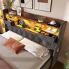 Polsterbett 180x200 cm mit Hydraulischem Stauraum & Produktbild-Vorschau 5
