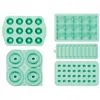 6-tlg. Eiswürfelform Set Silikon Behälter Eisformen Set Produktbild-Vorschau 4