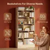 Bücherregal Bücherschrank 6 Fach, 24 x 80 x 170 cm, Produktbild-Vorschau 3