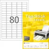 TOP STICK Universal-Etiketten 35,6 x 16,9 mm weiß 8.000 Produktbild-Vorschau 1