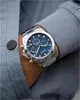 A person's wrist wearing a Hugo Boss watch. Produktbild-Vorschau