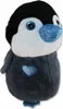 Pinguin Kuscheltier blau mit Glitzer - ca. 50 cm Produktbild-Vorschau 1