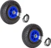 2x Sackkarrenrad 260x85 mm 3.00-4 Bollerwagenrad, Luftrad, Produktbild-Vorschau 1