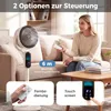 COSTWAY Standventilator mit Fernbedienung, Bodenventilator Produktbild-Vorschau 7