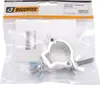 Riggatec Halbschelle - Halfcoupler klein silber bis 75 kg Produktbild-Vorschau 3