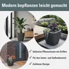 Prosperplast Blumentopf Übertopf Oro herausnehmbar Produktbild-Vorschau 3