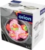 The image shows the packaging of an ORION Thermo Schüssel, a thermal food container, filled with strawberry ice cream. Produktbild-Vorschau