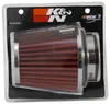 K&N Filters RG-1003RD-L Kegelform Sportluftfilter Rot 114mm Produktbild-Vorschau 3