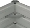 vidaXL Podwyższone łóżko 100 x 100 x 77 cm Stal ocynkowana Podgląd zdjęcia produktu 13