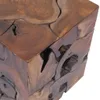 vidaXL Tabouret en teck massif - Chaises pliantes & Voir les images du produit 10