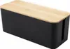 Káblový manažment BLACK BOX+WOOD (30x11x11cm) Náhľad obrázku produktu 5