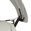 vidaXL Outdoor-Loungebett mit Dach Creme Stahl und Produktbild-Vorschau 7
