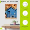 ARTland Poster Blaue Fischerhuetten Albufeira Algarve Produktbild-Vorschau 2