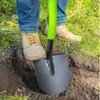 VERTO Szpadel ostry, metalowy trzonek, plastikowy uchwyt Podgląd zdjęcia produktu 3