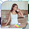 EDIBAZZAR | Bunte Medikamenten-Organizer-Box für 7 Tage, 3 Produktbild-Vorschau 2