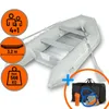EBERTH Bateau pneumatique 4 personnes + 1 enfant, 3,20m x Voir les images du produit 2