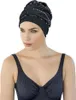 Fashy Fabric Badekappe Schwarz  Schwarz One Size Produktbild-Vorschau 1