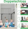 Dveřní bezpečnostní brána pro děti, bezpečnostní brána na Náhled obrázku produktu 5