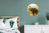 MuchoWow® Rundes Wandbild - Runde Bilder Elefant - Tiere - Produktbild-Vorschau 4