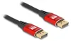 Delock DisplayPort Kabel 8K 60 Hz 1 m rot Metall Produktbild-Vorschau 2