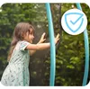 Trampolino da giardino 10ft/312cm con rete, pali sagomati e Anteprima dell’immagine prodotto 6
