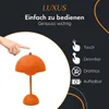Luxus - Tischlampe Touch Deluxe - Josephine - Orange - H30 Produktbild-Vorschau 2