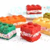 Silikon Backform Ziegel-Design für Kuchen mit 10 Steinen 30 Produktbild-Vorschau 2