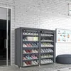 Schuhschrank, Stoff, Schuhregal, Garderobe XXL Produktbild-Vorschau 4
