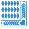 Papstar Servietten aus Tissue in Bayrischem Blau 33 x 33 cm Produktbild-Vorschau 3