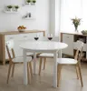 Runder Ausziehbarer Tisch für Esszimmer - 102-142 cm Produktbild-Vorschau 3