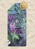 Sports towel  HIP 50x100 cm - mandalas, leaves and flowers Produktbild-Vorschau 2